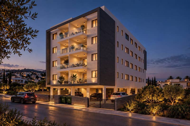 12 new flats in residential complex in Paphos — photo 2