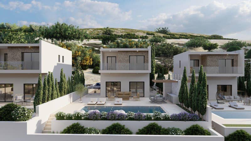 27 new villas in residential complex in Peyia — photo 5