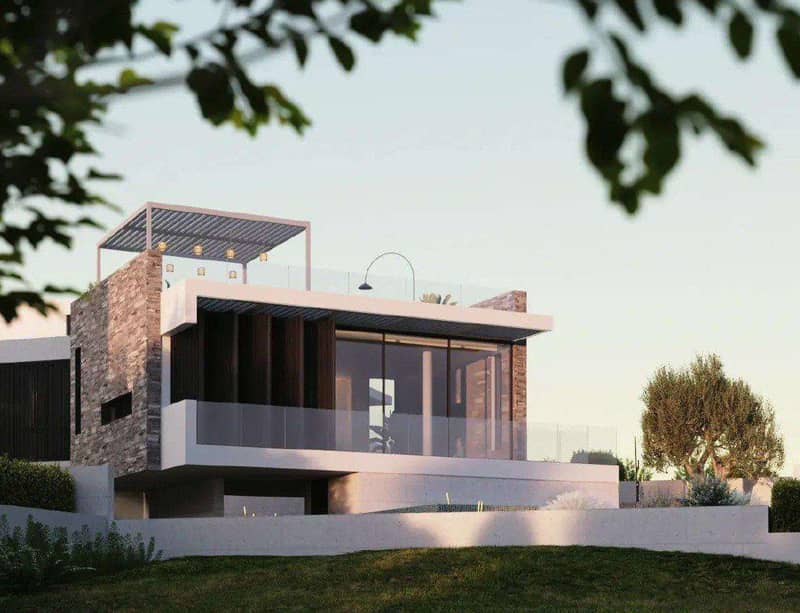 2 new villas in residential complex in Peyia — photo 4