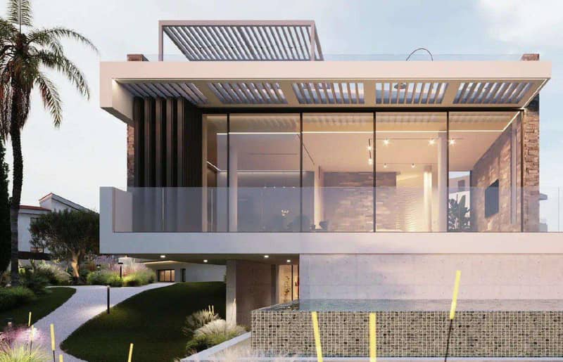 2 new villas in residential complex in Peyia — photo 3