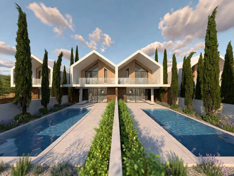 4 new villas in residential complex in Paphos — photo 3