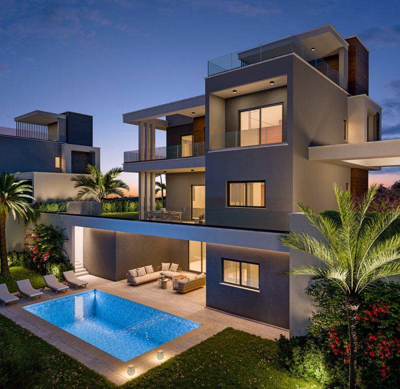 Modern high quality sea view villas in Agios Tychonas, Limassol, Cyprus — photo 16