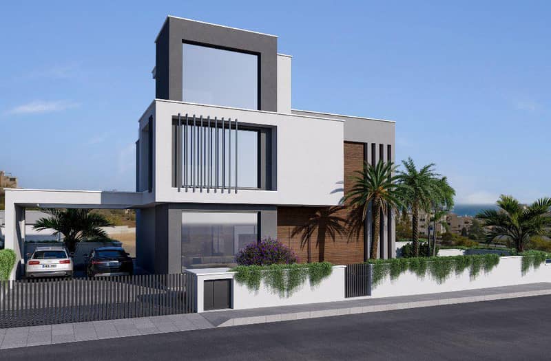 Modern high quality sea view villas in Agios Tychonas, Limassol, Cyprus — photo 11