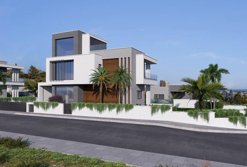 Modern high quality sea view villas in Agios Tychonas, Limassol, Cyprus — photo 12