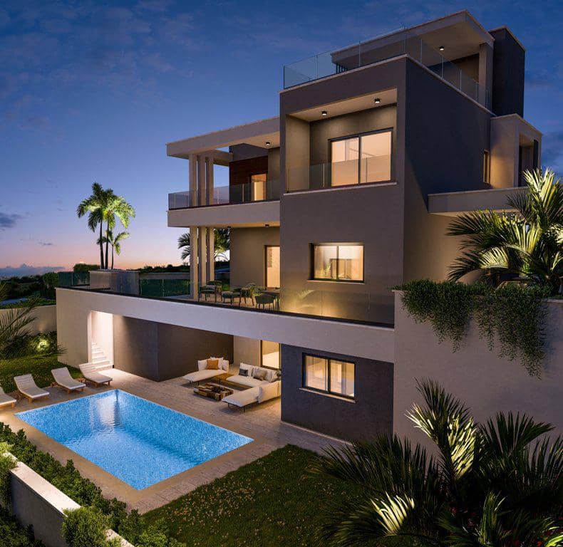Modern high quality sea view villas in Agios Tychonas, Limassol, Cyprus — photo 13