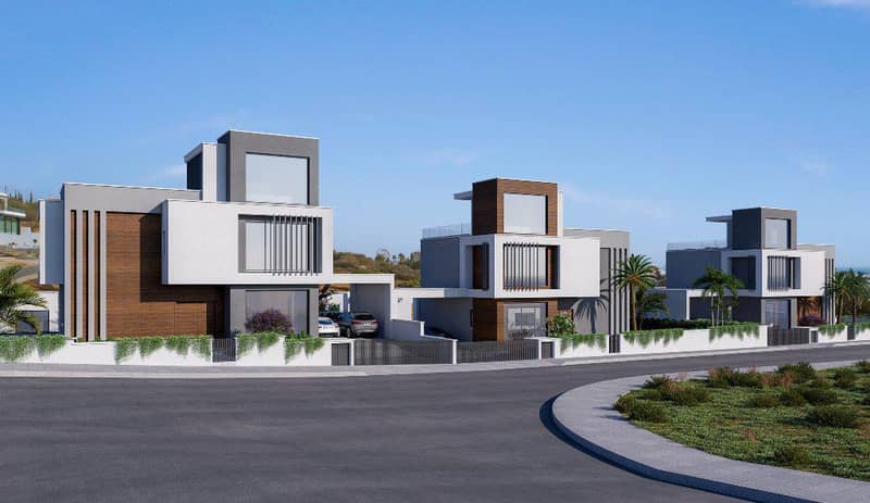 Modern high quality sea view villas in Agios Tychonas, Limassol, Cyprus — photo 5