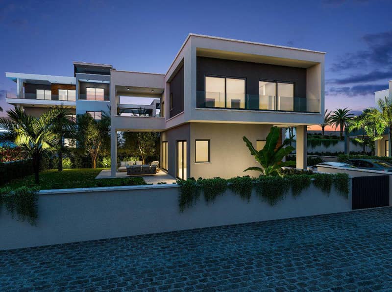 Modern high quality sea view villas in Agios Tychonas, Limassol, Cyprus — photo 25