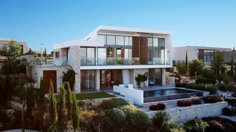 Large complex with golf courses, a spa center and an equestrian club on the nature reserve, Paphos, Cyprus — photo 3