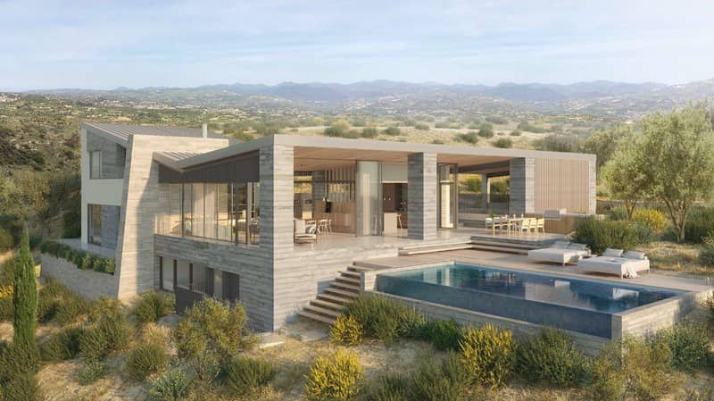 Large complex with golf courses, a spa center and an equestrian club on the nature reserve, Paphos, Cyprus — photo 2