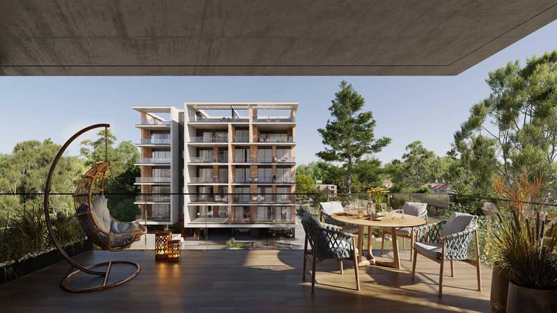 New residence with a swimming pool in a quiet and prestigious area, 350 meters from the beach, Limassol, Cyprus — photo 15