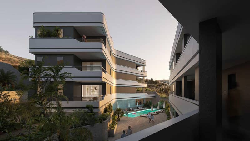 Apartments in a modern residence with a swimming pool and panoramic views in a picturesque area, Limassol, Cyprus — photo 18