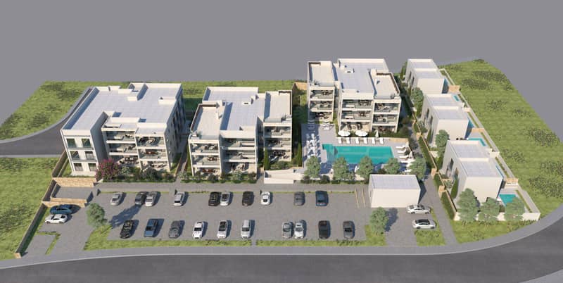 Gated residence with a swimming pool, a spa and green areas at 500 meters from the beach, Kapparis, Cyprus — photo 5