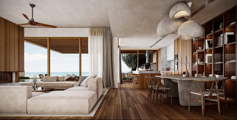 Complex of sea view villas at 150 meters from the beaches, Geroskipou, Cyprus — photo 5