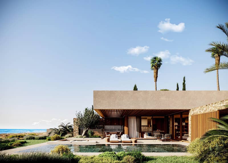 Complex of sea view villas at 150 meters from the beaches, Geroskipou, Cyprus — photo 3