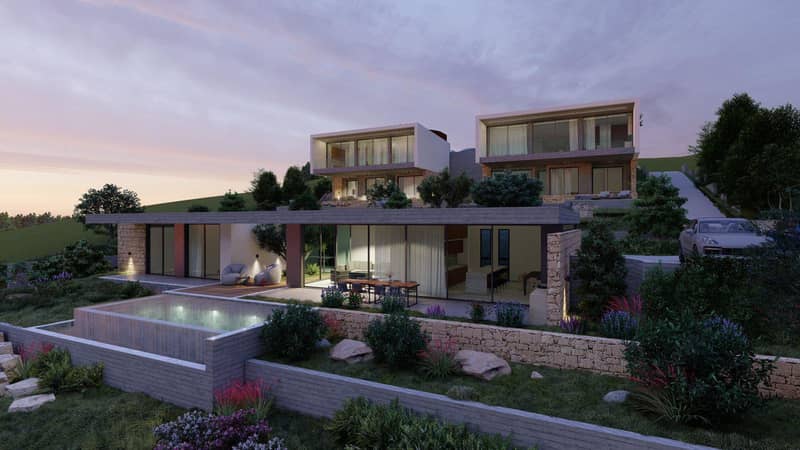 Modern premium cottage with a swimming pool in a prestigious area of Chloraka, Cyprus — photo 7