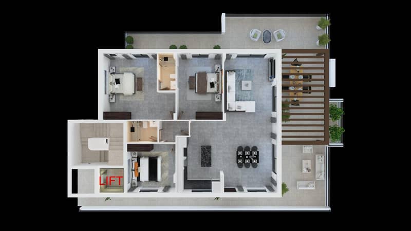 Premium residence in a quiet area, in the center of Paphos, Cyprus — photo 14