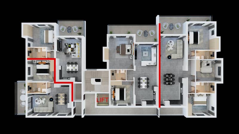 Premium residence in a quiet area, in the center of Paphos, Cyprus — photo 15