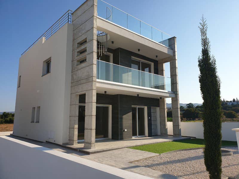Complex of villa with picturesque views near the beach and the center of Paphos, Chloraka, Cyprus — photo 5