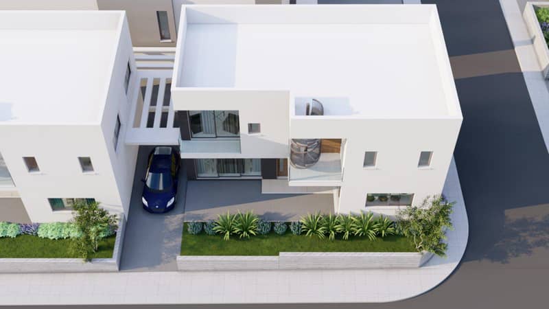 Престижная резиденция с видами на море и горы, Героскипу, Пафос, Кипр — фото 9