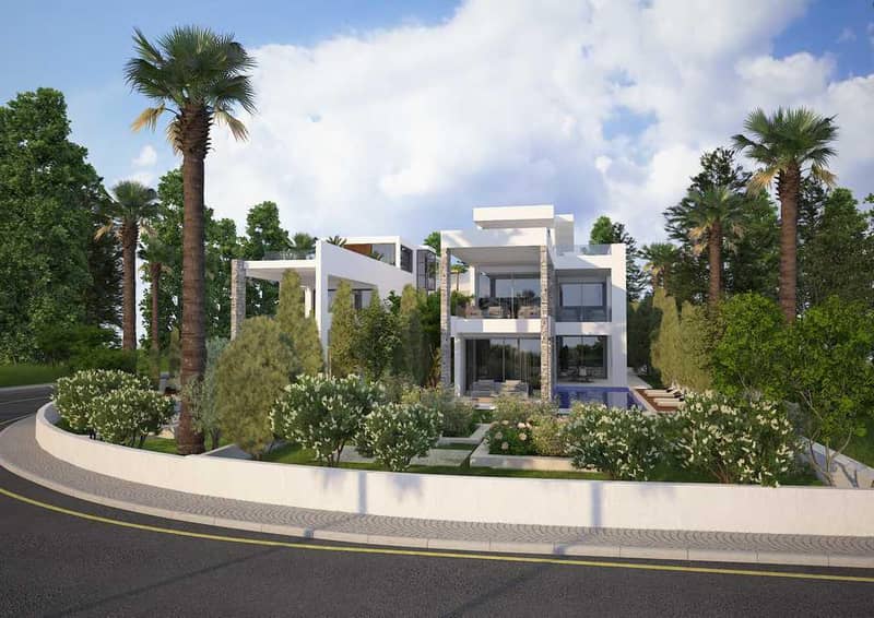 Luxury beachfront villas with swimming pools and roof-top gardens, Kissonerga, Cyprus — photo 25