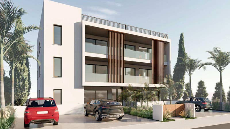 Low-rise residence with a parking, Yeroskipou, Cyprus — photo 3