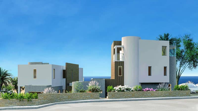 Beachfront complex of villas, Chloraka, Cyprus — photo 2