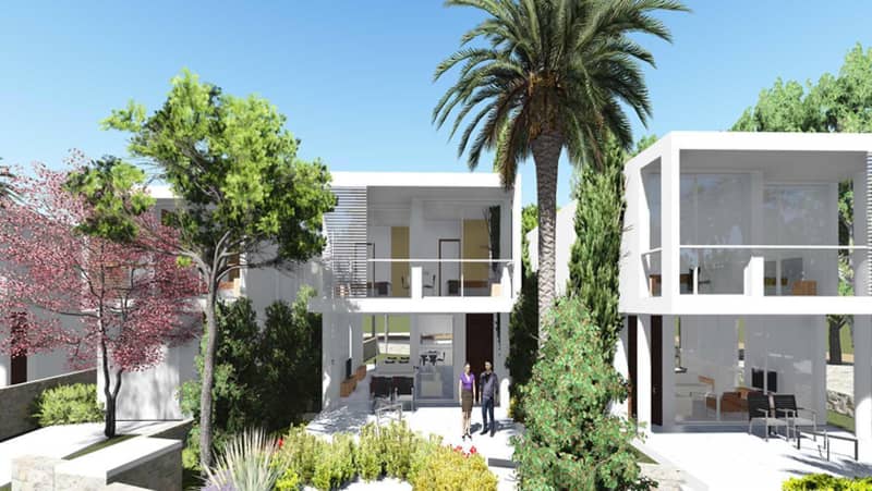 Gated beachfront complex of villas, Coral Bay, Cyprus — photo 18