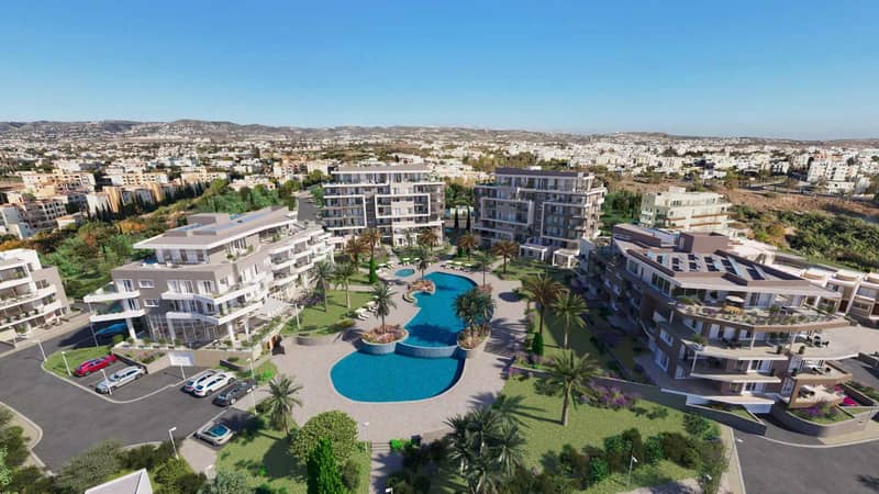 Luxury apartments and villas in a gated residence with swimming pools, Chloraka, Cyprus — photo 7