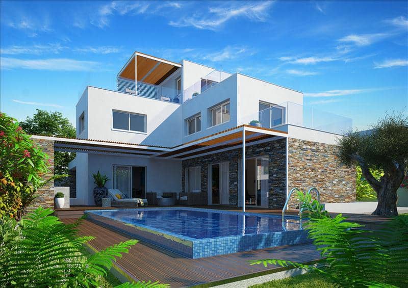 Complex of villas at 200 meters from the sea, Paphos, Cyprus — photo 4