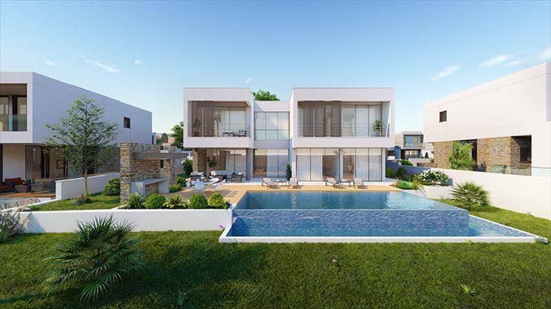 New complex of villas on the first sea line, Paphos, Cyprus — photo 2