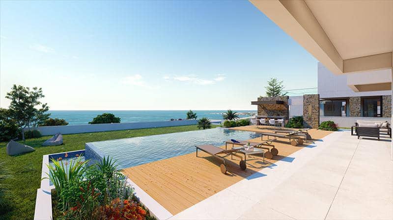 New complex of villas on the first sea line, Paphos, Cyprus — photo 14