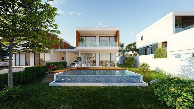 New complex of villas on the first sea line, Paphos, Cyprus — photo 7