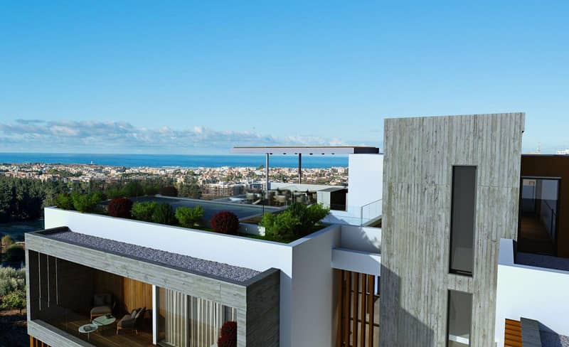 Modern residence with a swimming pool and a gym in the center of Paphos, Cyprus — photo 5
