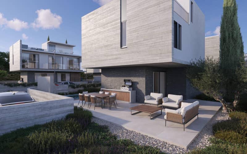 Exclusive complex of villas with swimming pools at 300 meters from the beach, Paphos, Cyprus — photo 6