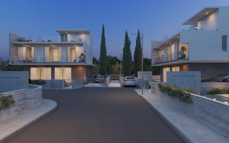Exclusive complex of villas with swimming pools at 300 meters from the beach, Paphos, Cyprus — photo 8