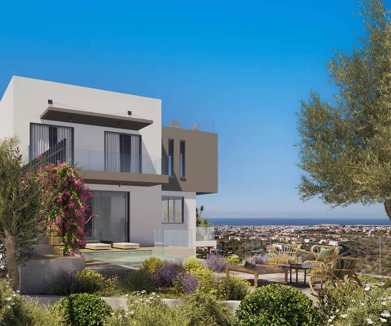 Luxury complex of villas with swimming pools, Konia, Cyprus — photo 7