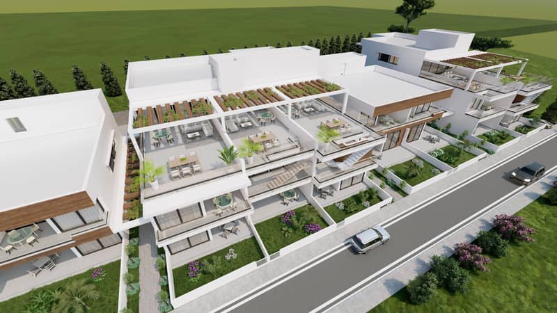 New residence with a gym near the marina, Livadia, Cyprus — photo 8