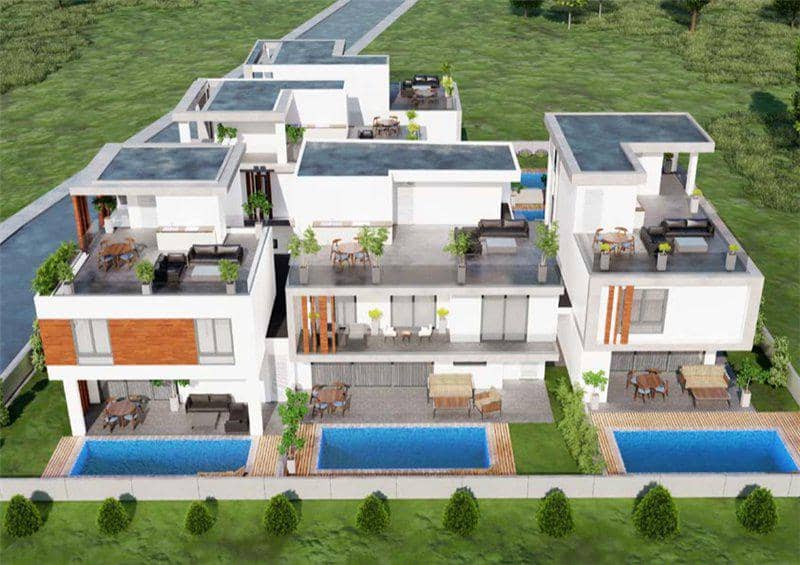 New residence with a gym near the marina, Livadia, Cyprus — photo 7