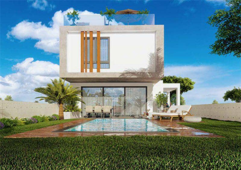 New residence with a gym near the marina, Livadia, Cyprus — photo 2