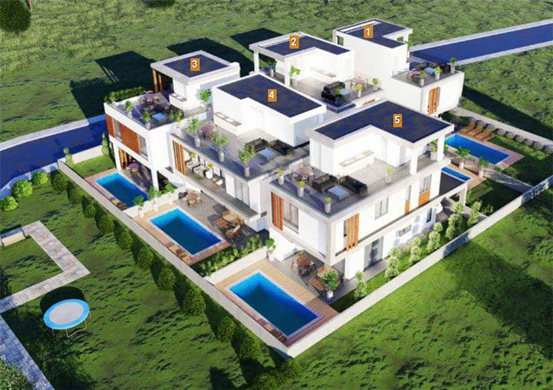 New residence with a gym near the marina, Livadia, Cyprus — photo 8