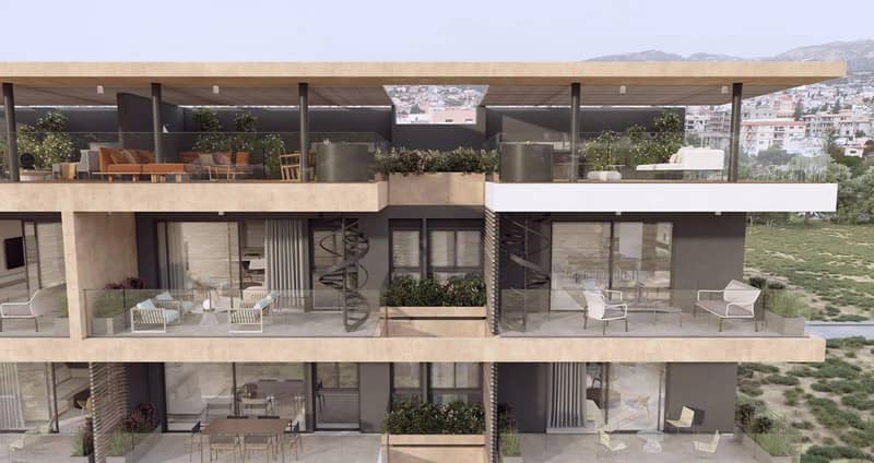 Residential complex with spacious terraces, close to business centre and beach, Agios Athanasios, Limassol, Cyprus — photo 2