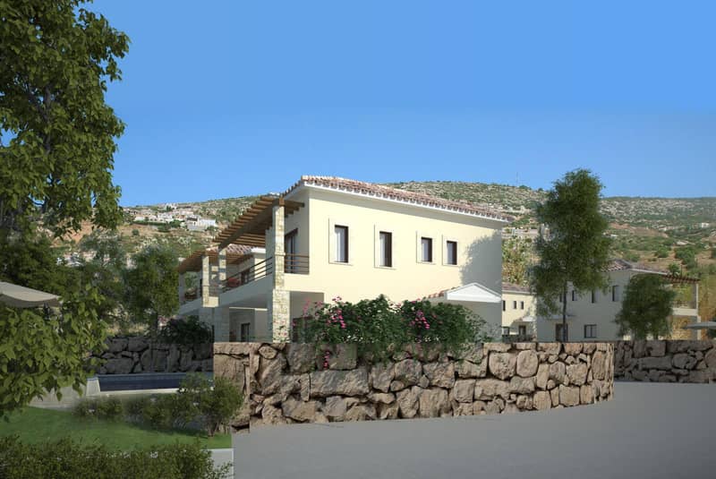 Complex of villas with swimming pools close to the beach, Payia, Paphos, Cyprus — photo 6