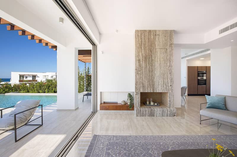 Luxury front line villas in elite beach complex, Polis, Cyprus — photo 7