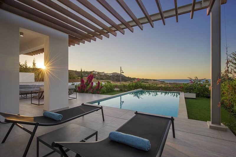 Luxury front line villas in elite beach complex, Polis, Cyprus — photo 5