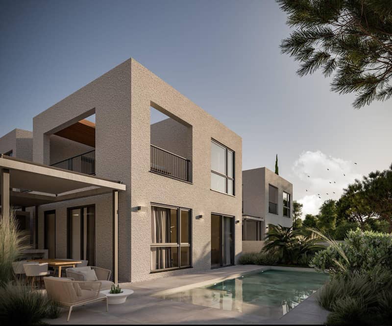 New complex of villas with swimming pools and gardens, Kissonerga, Cyprus — photo 2