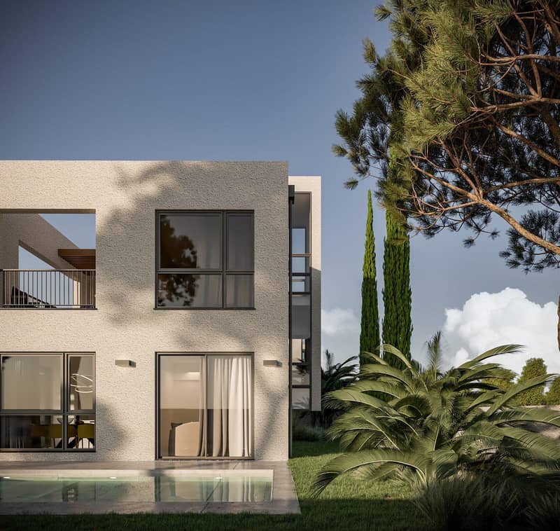 New complex of villas with swimming pools and gardens, Kissonerga, Cyprus — photo 11