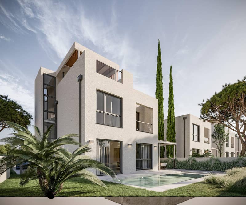 New complex of villas with swimming pools and gardens, Kissonerga, Cyprus — photo 13