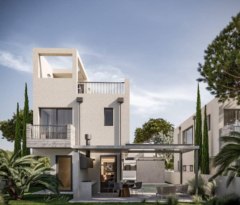 New complex of villas with swimming pools and gardens, Kissonerga, Cyprus — photo 14