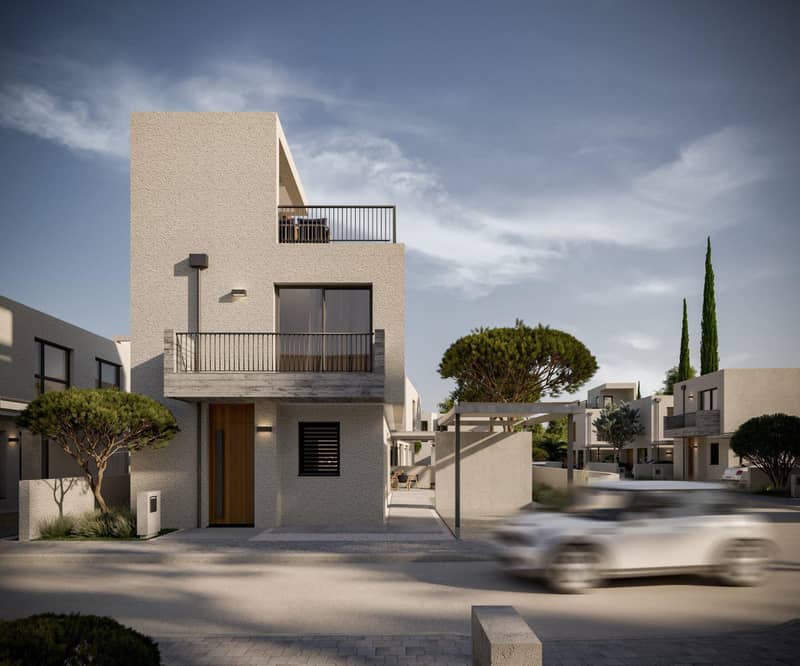 New complex of villas with swimming pools and gardens, Kissonerga, Cyprus — photo 15