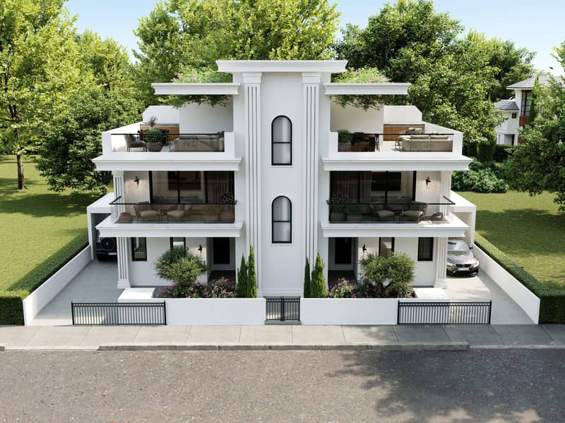 Новые квартиры в жилом комплексе рядом с парком и озером, Ларнака, Кипр — фото 3